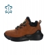 Cognac insulated sneakers with black sole 1612