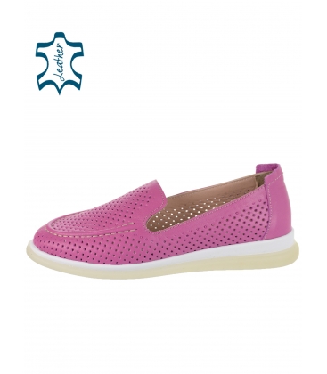 Fuxia comfortable perforated shoes 1000