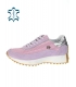Violet-pink stylish sneakers 17200