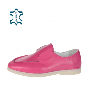 Pink comfortable ankle boots 2079