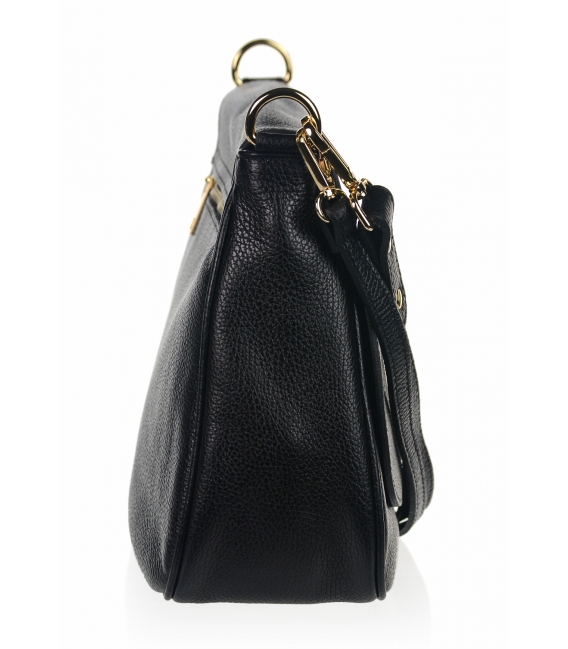 Black simple handbag Nora