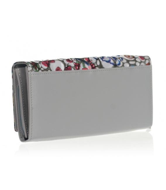 Women's floral wallet with GROSSO logo