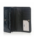 Women's black patent leather wallet GROSSO