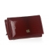 Smaller lacquered red leather wallet PN29