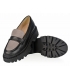 Black and gray comfortable shoes N967