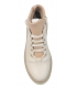 Beige sports ankle boots made of Z900 smooth leather