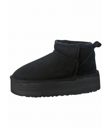 Black comfortable insulated boots K500