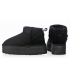 Black comfortable insulated boots K500